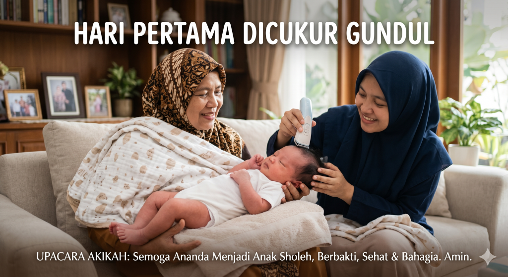 Bayi Baru Lahir Harus Cukur Gundul? Fakta dan Mitos yang Perlu Orang Tua Ketahui-Perina