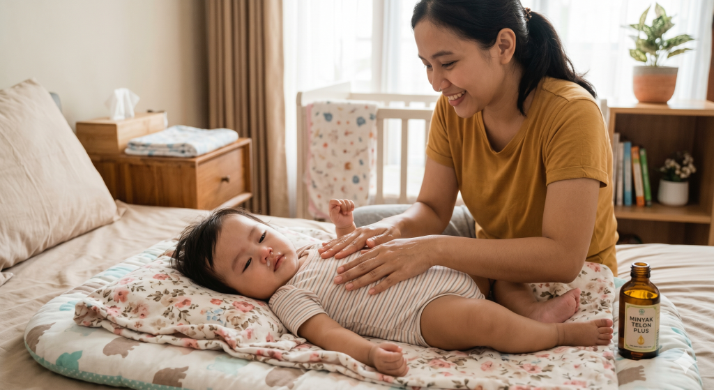 Pijat Batuk Pilek: Sentuhan Lembut untuk Membantu Bayi Lebih Nyaman-Perina