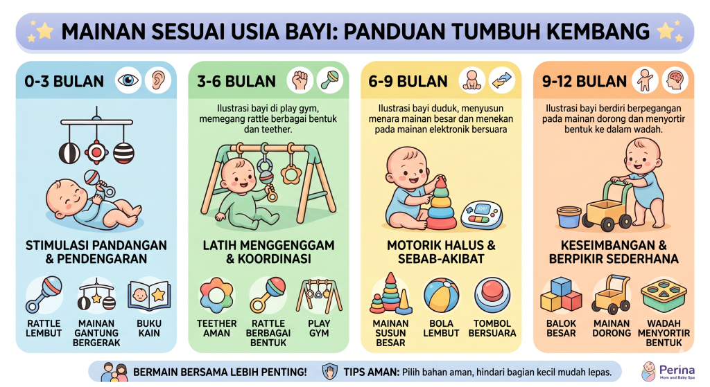 Mainan Sesuai Usia Bayi: Panduan Memilih Mainan untuk Mendukung Tumbuh Kembang Si Kecil-Perina