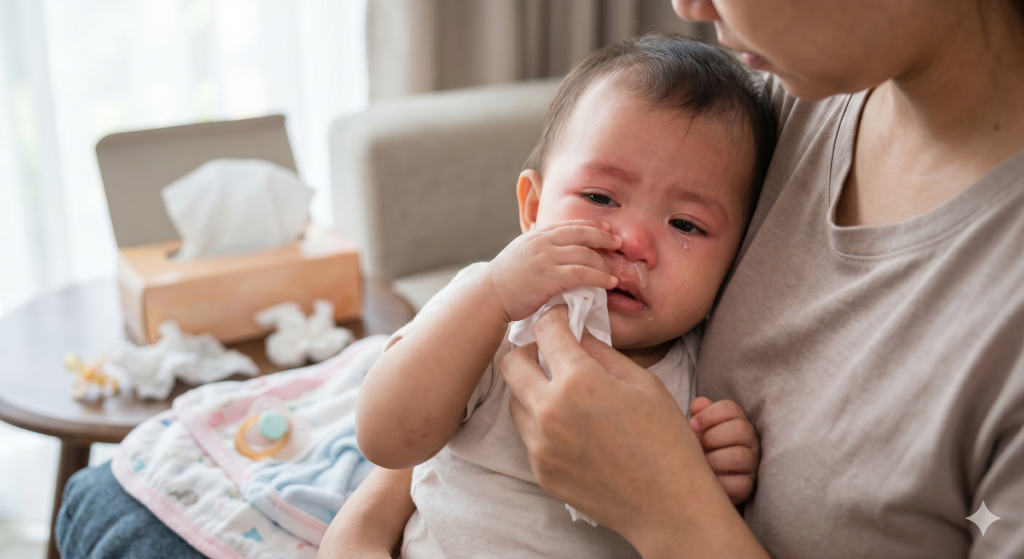 Bayi Pilek: Penyebab, Gejala, dan Cara Merawat Si Kecil di Rumah-Perina