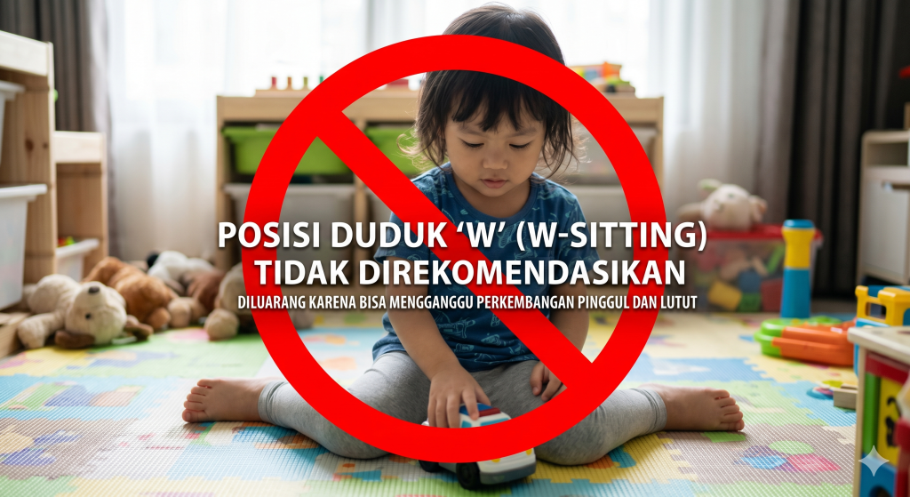 Posisi Duduk W Anak: Apakah Normal dan Perlukah Dikhawatirkan?-Perina