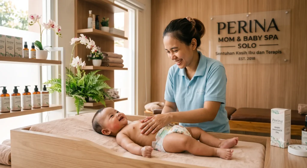 Sentuhan Kasih Ibu dan Terapis: Panduan Lengkap Memilih Pijat Bayi Solo untuk Kesehatan Si Kecil-Perina